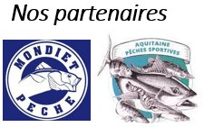 logos Partenaires FISHING DAY ARCA - Journée Pêche 2023